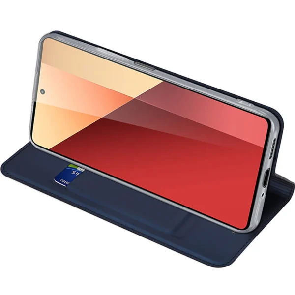 Dux Ducis Skin Pro case for Xiaomi Redmi Note 13Pro 4G / Poco M6 Pro 4G with flap and card slot - blueeng