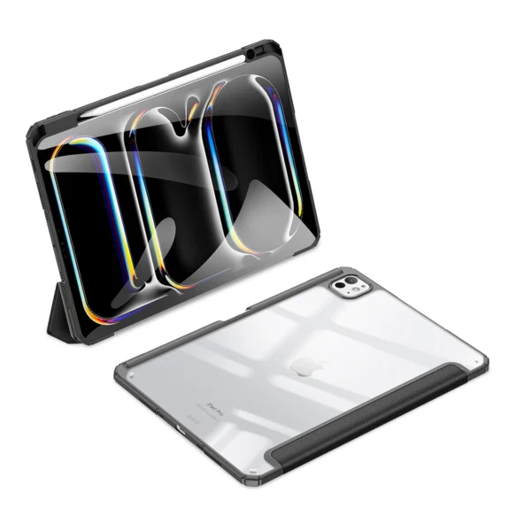 Dux Ducis Toby case with flap and stand for iPad Pro 11" 2024 - blackeng