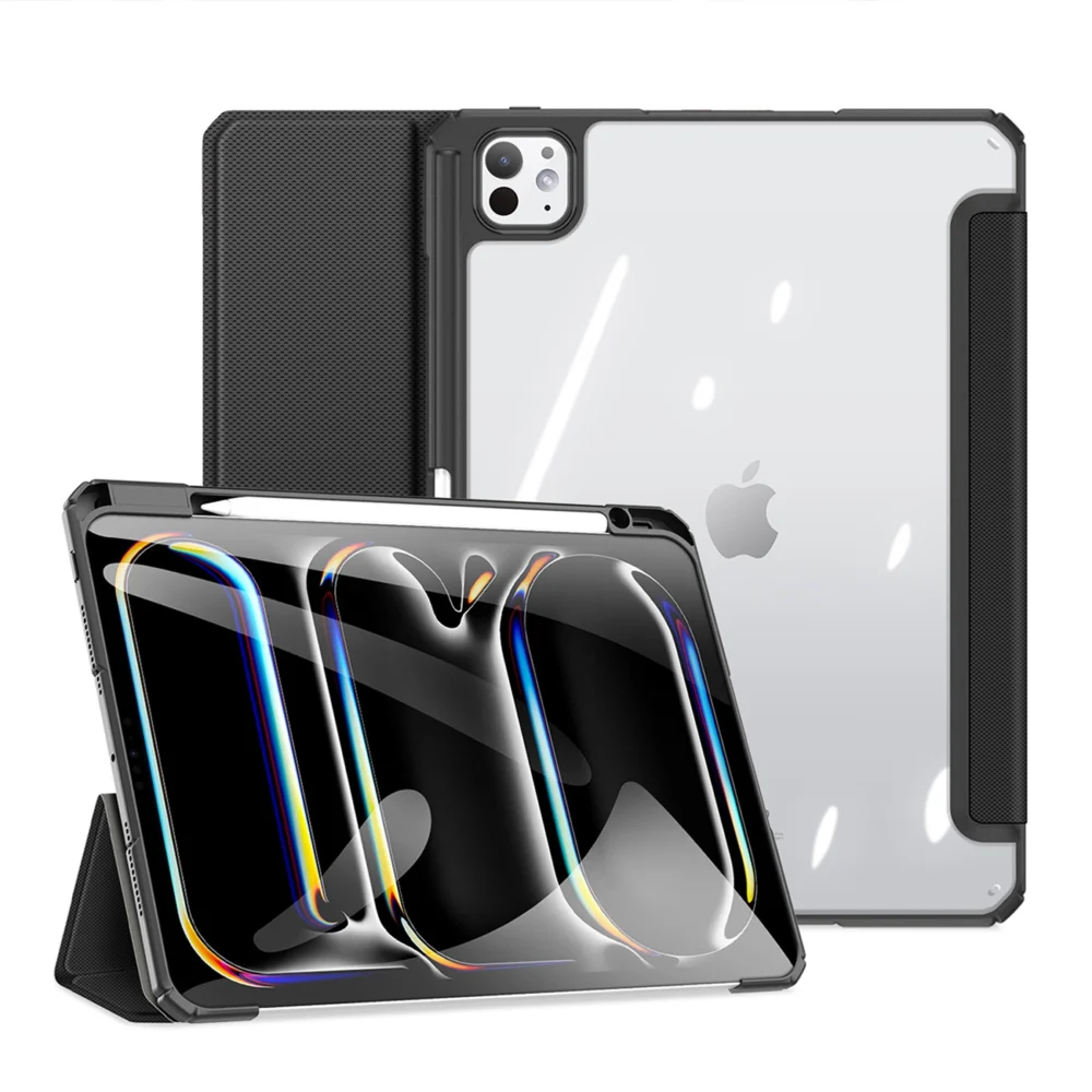 Dux Ducis Toby case with flap and stand for iPad Pro 11" 2024 - blackeng