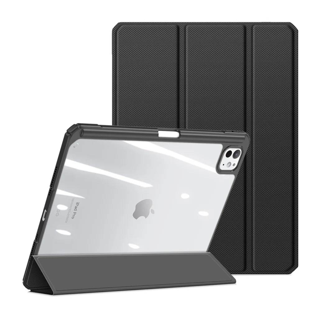 Dux Ducis Toby case with flap and stand for iPad Pro 11" 2024 - blackeng