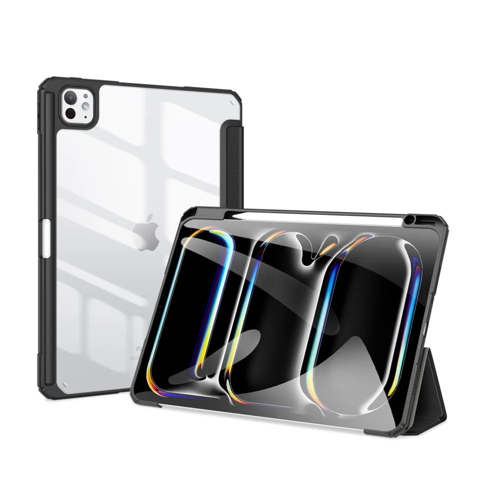 Dux Ducis Toby case with flap and stand for iPad Pro 11" 2024 - blackeng