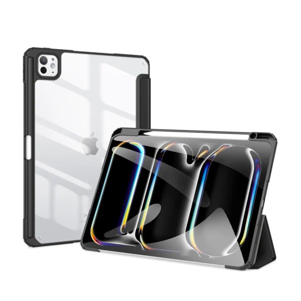 Dux Ducis Toby case with flap and stand for iPad Pro 11" 2024 - blackeng