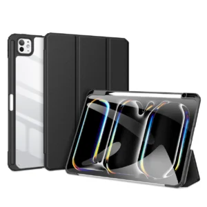Dux Ducis Toby case with flap and stand for iPad Pro 11" 2024 - blackeng