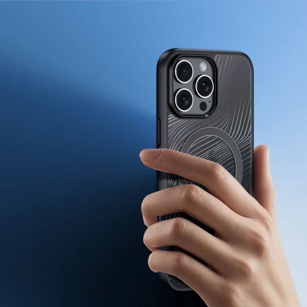 Dux Ducis Aimo Mag Case with MagSafe for iPhone 16 Pro - Blackeng