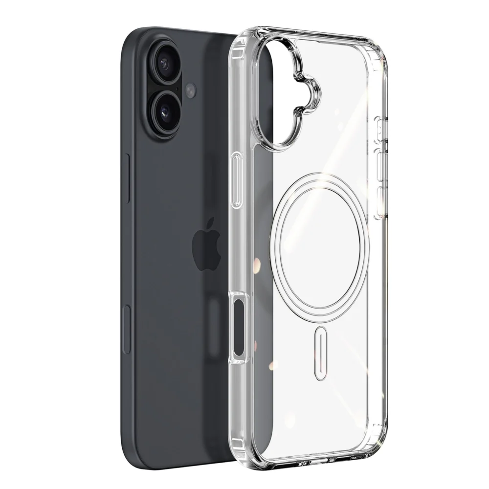 Dux Ducis Clin Mag case with MagSafe for iPhone 16 Plus - transparenteng