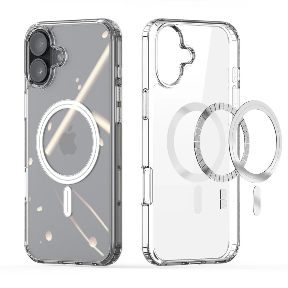 Dux Ducis Clin Mag case with MagSafe for iPhone 16 Plus - transparenteng