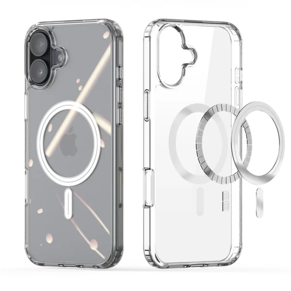 Dux Ducis Clin Mag case with MagSafe for iPhone 16 Plus - transparenteng