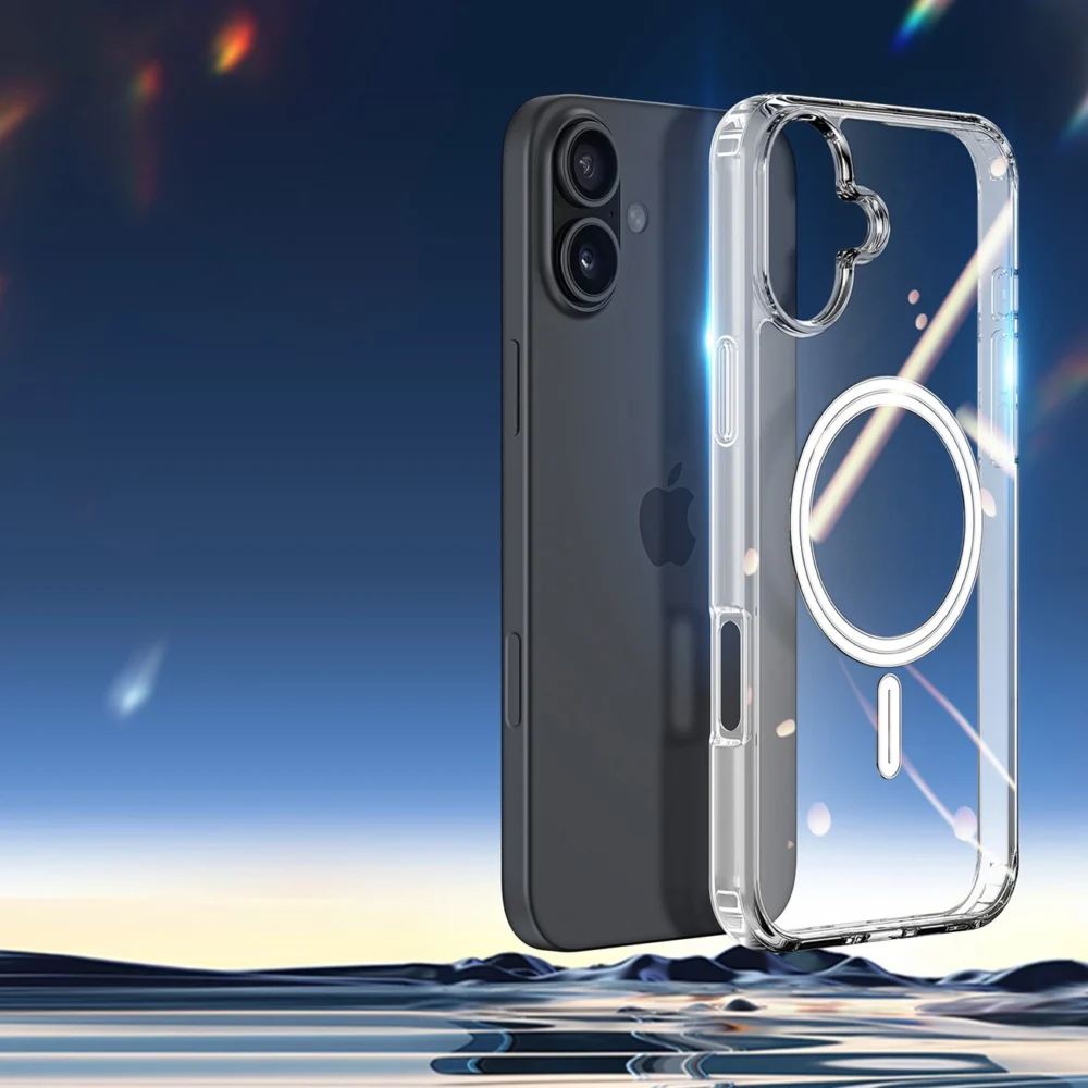 Dux Ducis Clin Mag case with MagSafe for iPhone 16 Plus - transparenteng