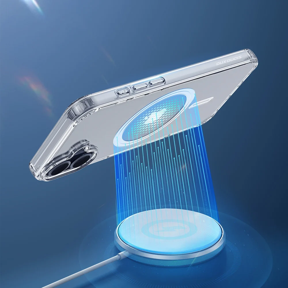 Dux Ducis Clin Mag case with MagSafe for iPhone 16 Plus - transparenteng