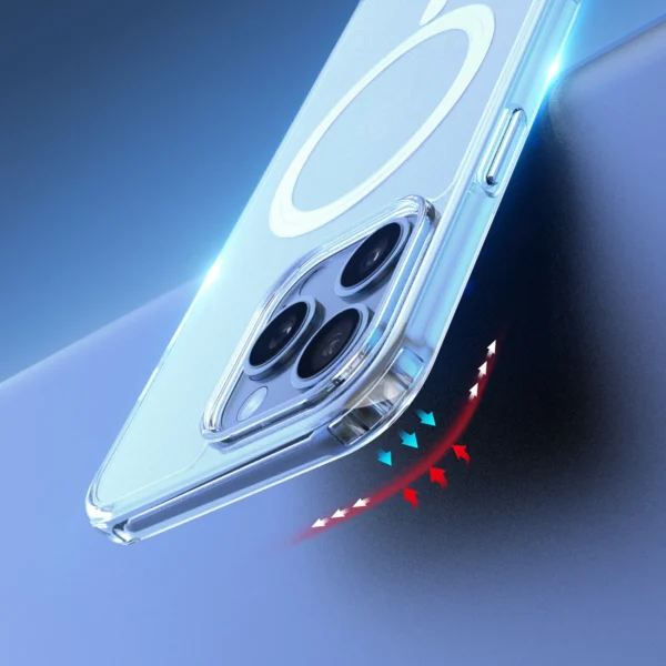 Dux Ducis Clin Mag case with MagSafe for iPhone 16 Pro Max - transparenteng
