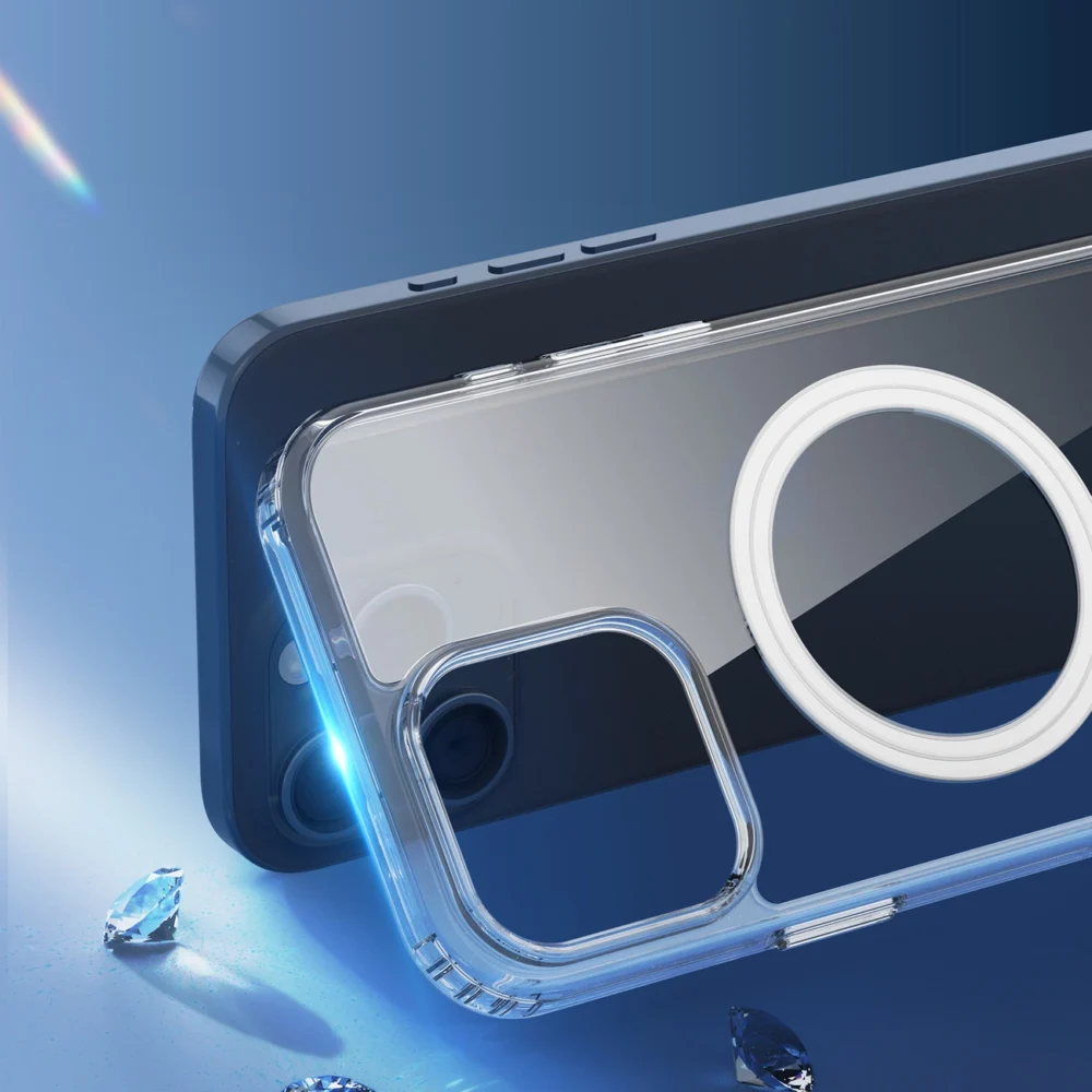 Dux Ducis Clin Mag case with MagSafe for iPhone 16 Pro Max - transparenteng