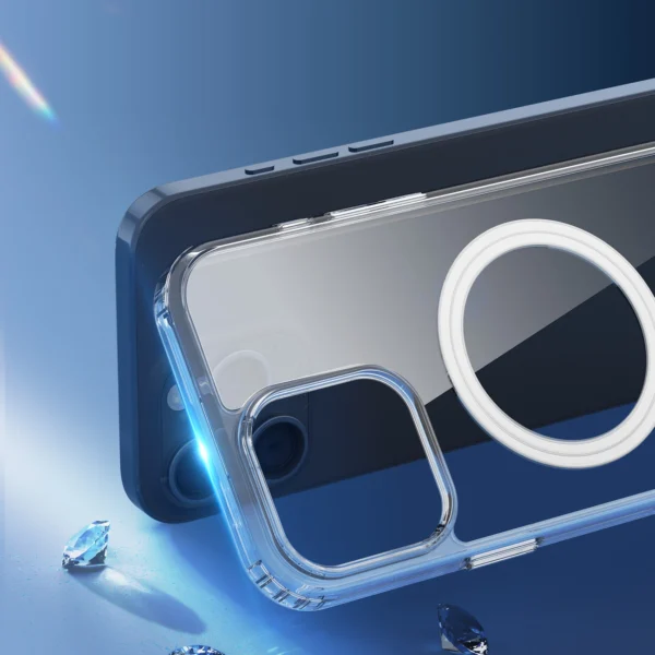 Dux Ducis Clin Mag case with MagSafe for iPhone 16 Pro Max - transparenteng