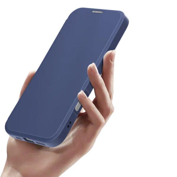 Dux Ducis Skin X Pro iPhone 16 Case with MagSafe and Flip - Blueeng