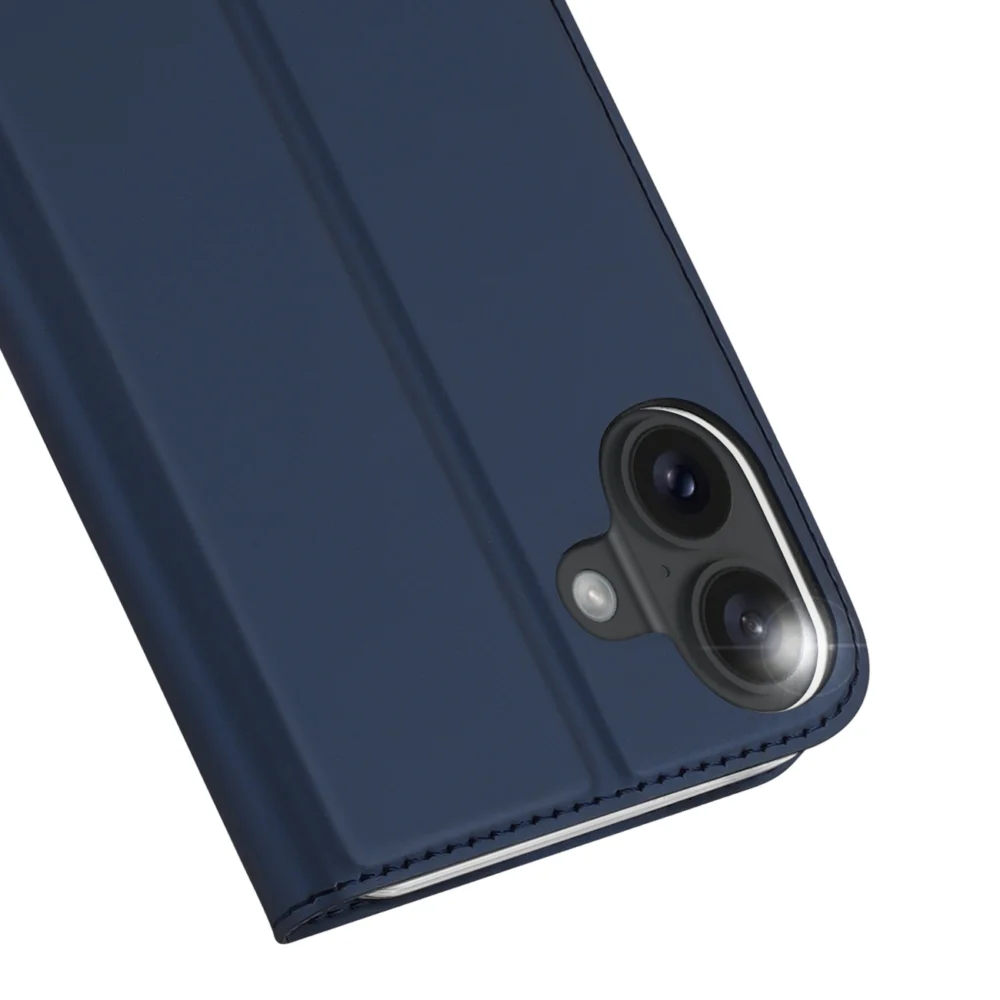 Dux Ducis Skin Pro iPhone 16 Case with Flap and Card Slot - Blueeng