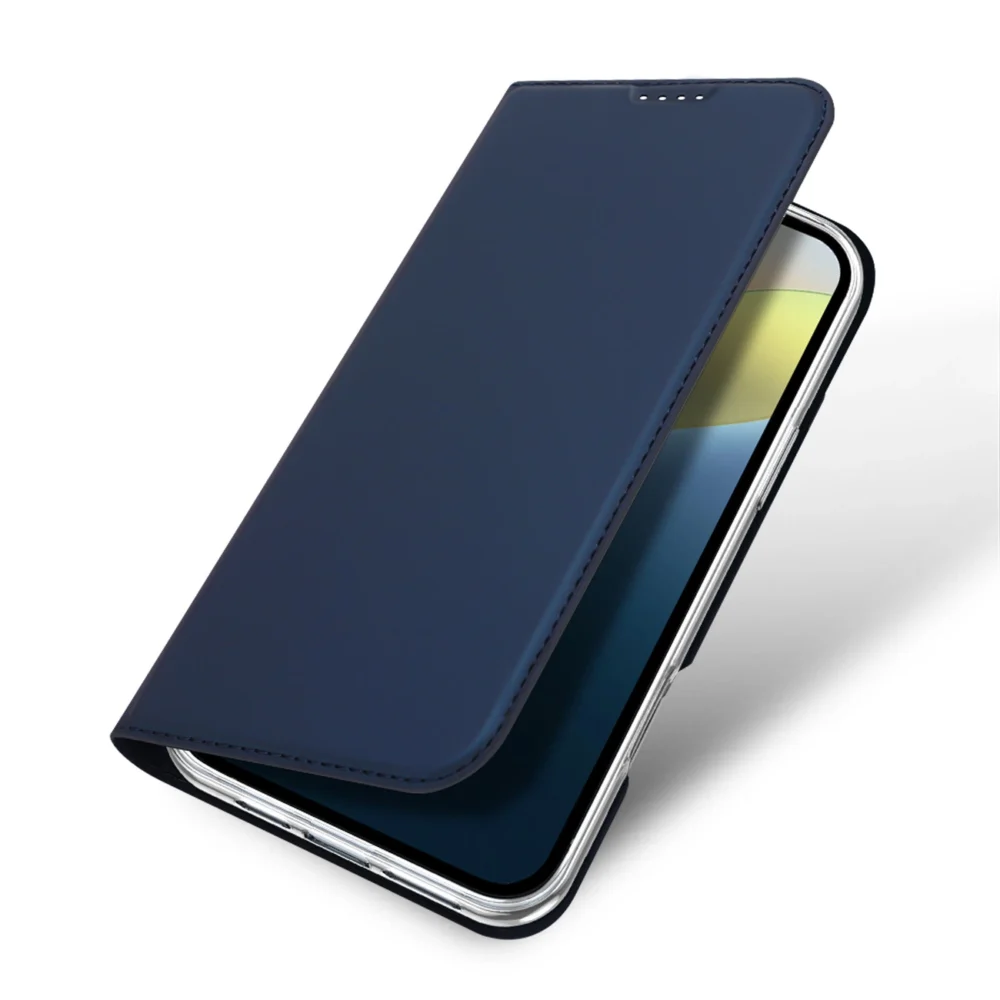 Dux Ducis Skin Pro iPhone 16 Case with Flap and Card Slot - Blueeng