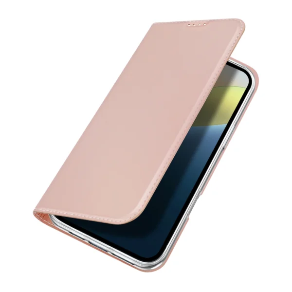 Dux Ducis Skin Pro iPhone 16 Case with Flap and Card Slot - Pinkeng
