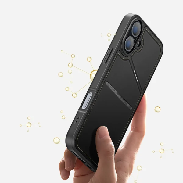 Dux Ducis Rafi II Mag Case with MagSafe for iPhone 16 - Blackeng
