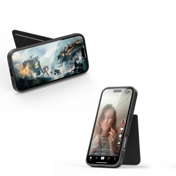 Dux Ducis Rafi II Mag Case with MagSafe for iPhone 16 - Blackeng