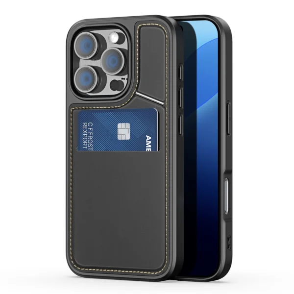 Dux Ducis Rafi II Mag Case with MagSafe for iPhone 16 Pro - Blackeng