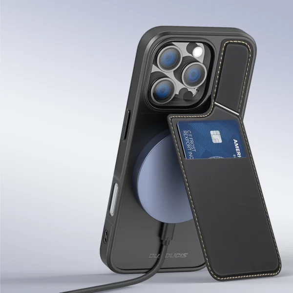 Dux Ducis Rafi II Mag Case with MagSafe for iPhone 16 Pro - Blackeng