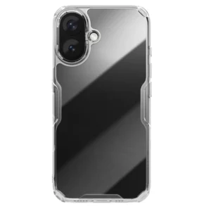 Nillkin Nature Pro Case for iPhone 16 - transparent and whiteeng