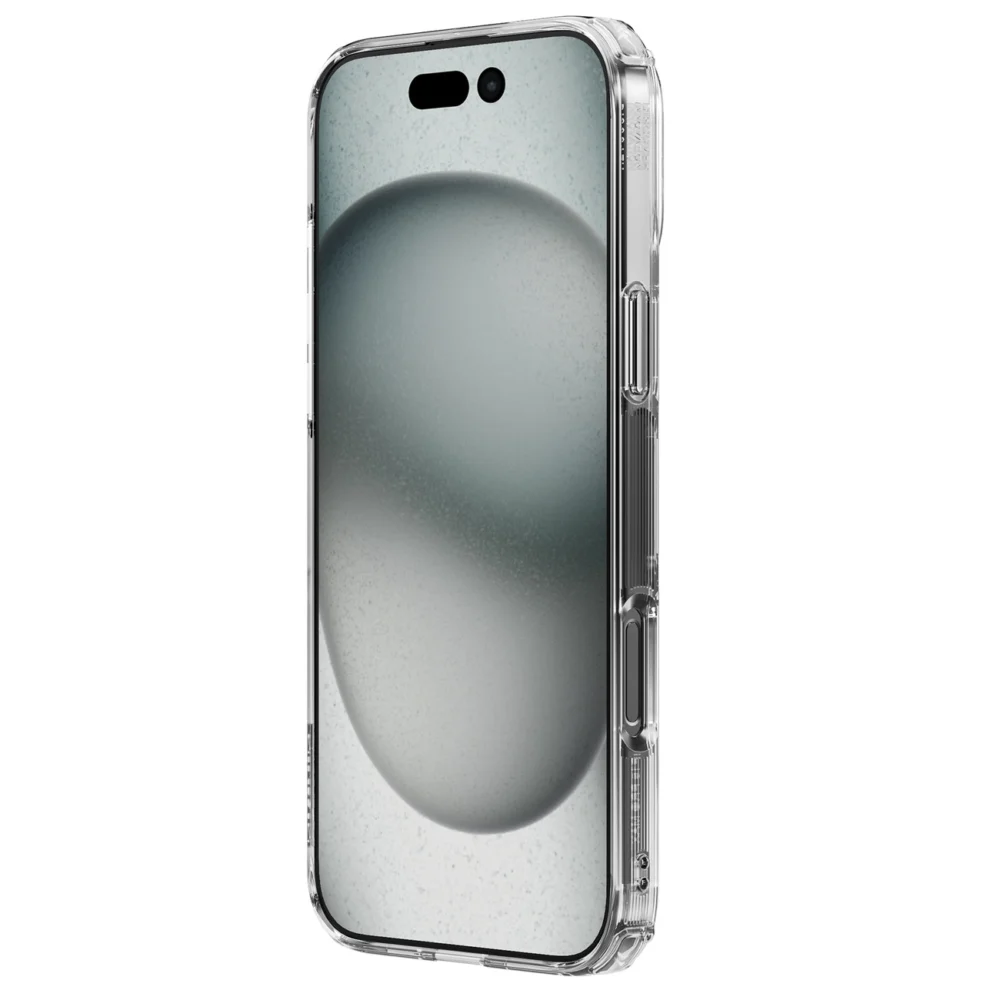 Nillkin Nature Pro Case for iPhone 16 - transparent and whiteeng