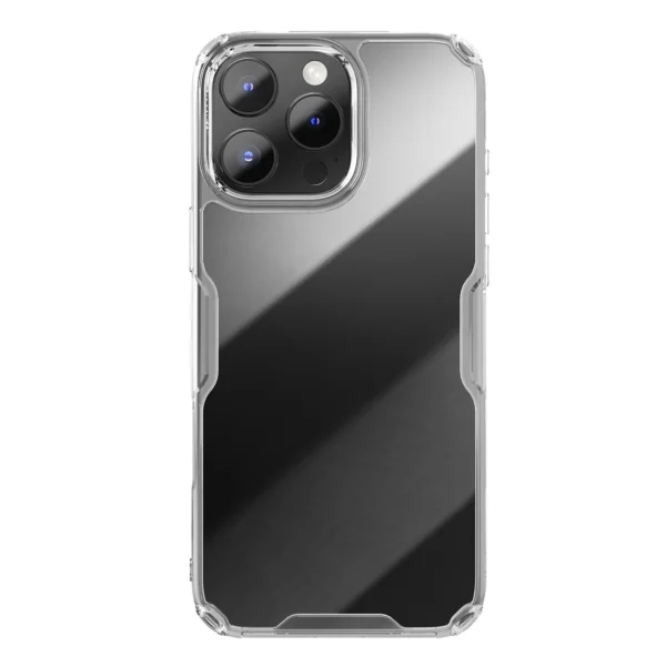 Nillkin Nature Pro Case for iPhone 16 Pro - transparent and whiteeng