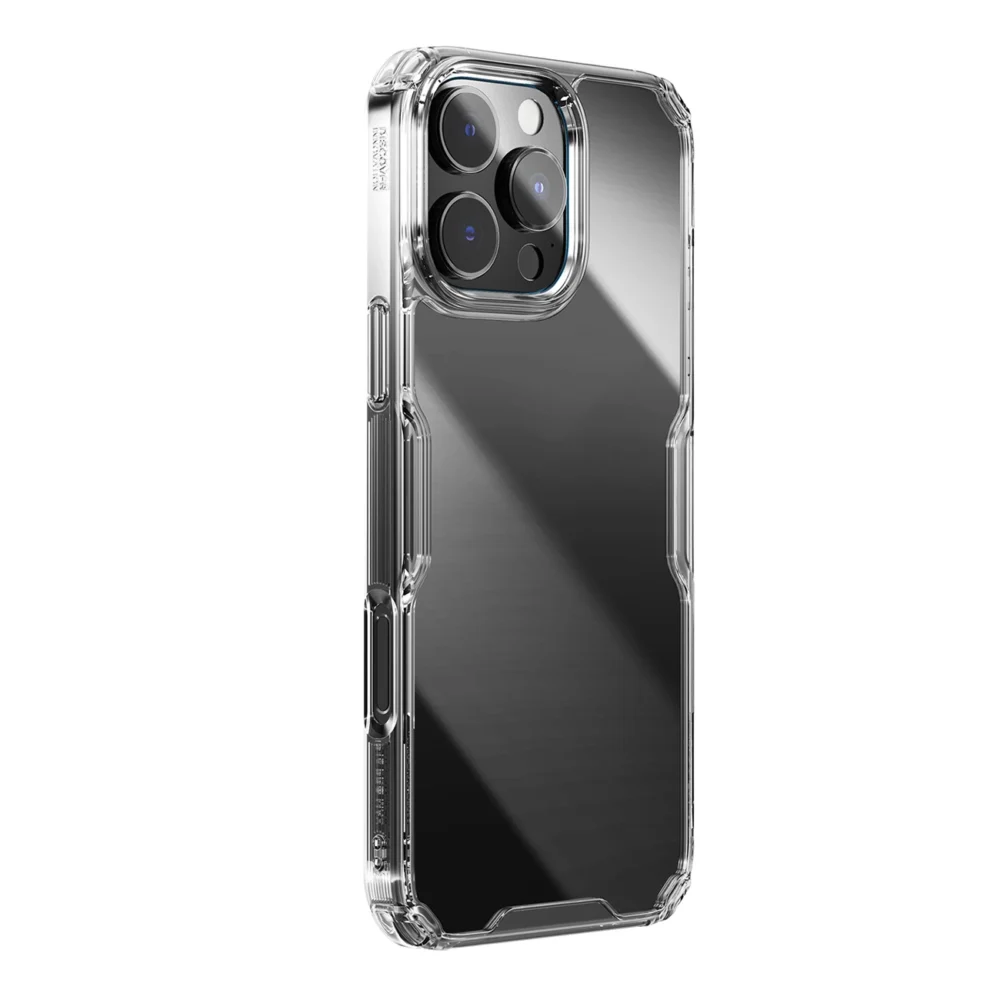 Nillkin Nature Pro Case for iPhone 16 Pro - transparent and whiteeng