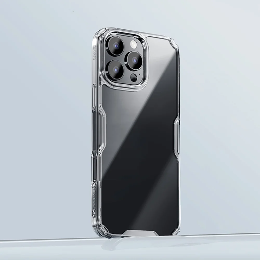 Nillkin Nature Pro Case for iPhone 16 Pro - transparent and whiteeng
