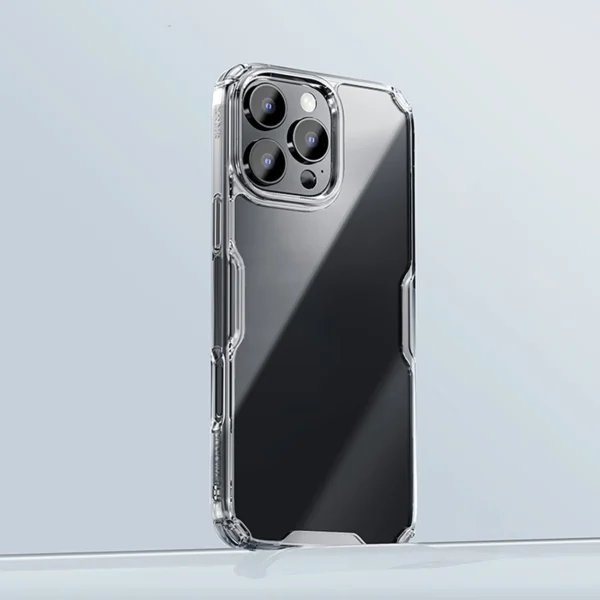 Nillkin Nature Pro Case for iPhone 16 Pro - transparent and whiteeng