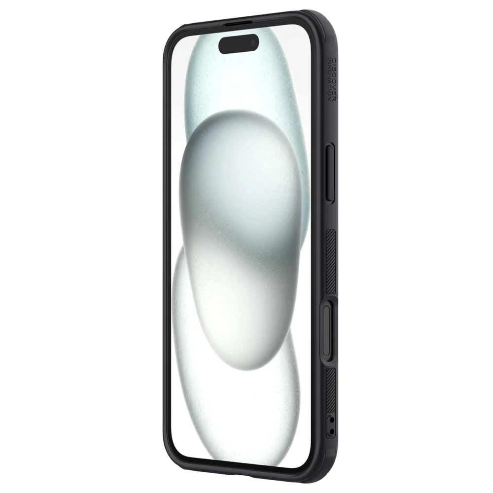 Nillkin Super Frosted Shield Pro case for iPhone 16 - blackeng