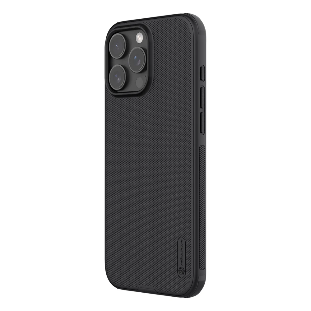Nillkin Super Frosted Shield Pro case for iPhone 16 Pro Max - blackeng
