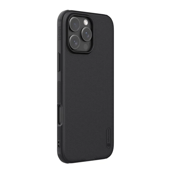 Nillkin Super Frosted Shield Pro case for iPhone 16 Pro Max - blackeng