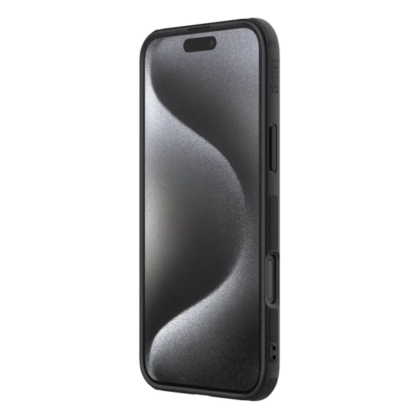 Nillkin Super Frosted Shield Pro case for iPhone 16 Pro Max - blackeng