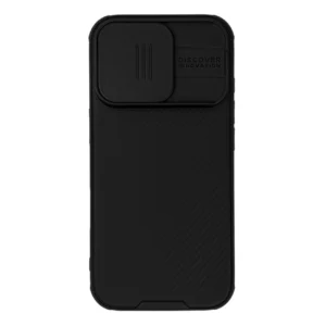 Nillkin CamShield Pro Case for iPhone 16 Pro with camera cover - blackeng