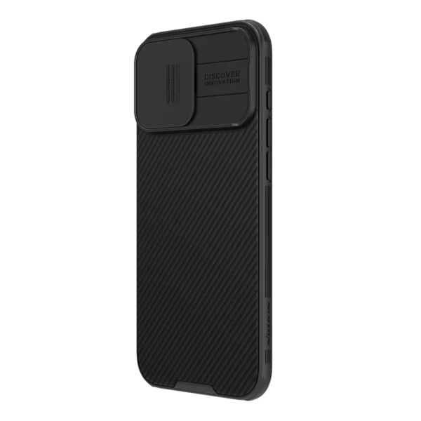 Nillkin CamShield Pro Case for iPhone 16 Pro Max with camera cover - blackeng