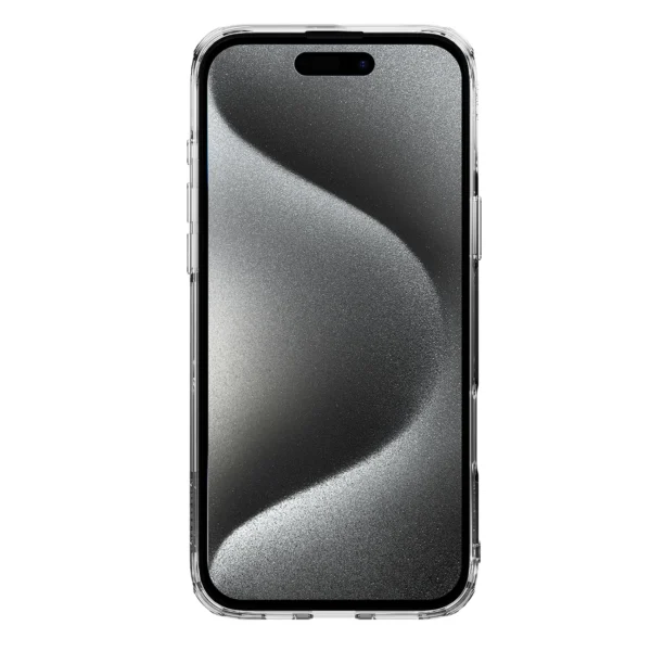 Nillkin Nature Pro Magnetic Case with MagSafe for iPhone 16 Pro - Transparent & Whiteeng