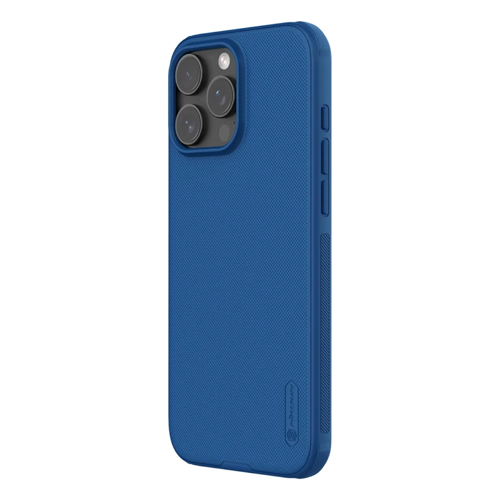 Nillkin Super Frosted Shield Pro case for iPhone 16 Pro - blueeng