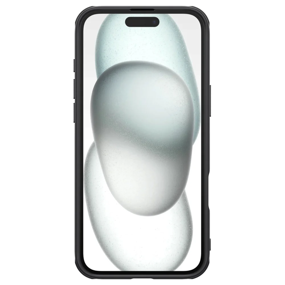 Nillkin Super Frosted Shield Pro Magnetic Case for iPhone 16 - blackeng