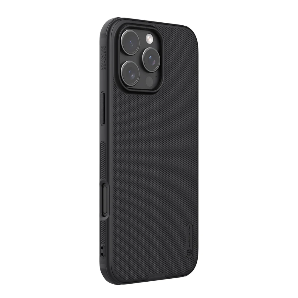 Nillkin Super Frosted Shield Pro Magnetic Case for iPhone 16 Pro Max - blackeng