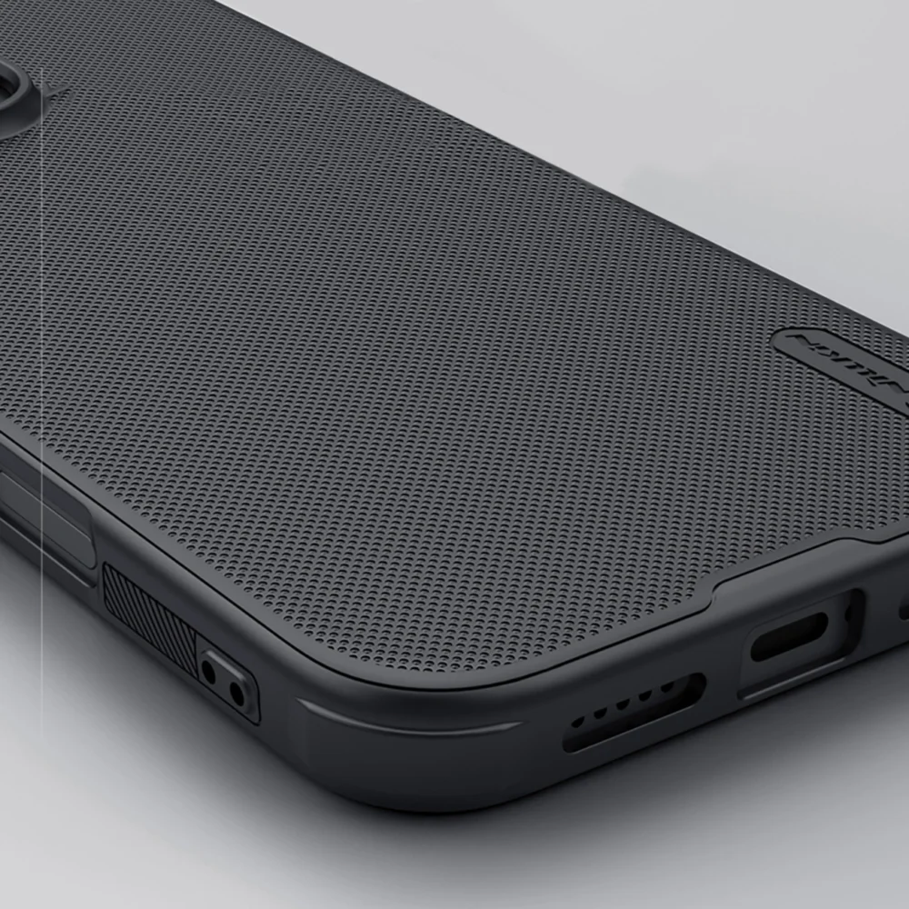 Nillkin Super Frosted Shield Pro Magnetic Case for iPhone 16 Pro Max - blackeng