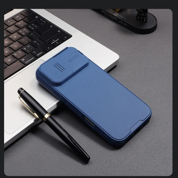Nillkin CamShield Pro Magnetic Case for iPhone 16 - blueeng