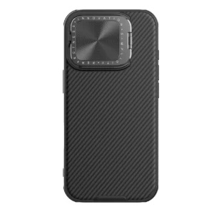 Nillkin CamShield Prop Case for iPhone 16 Pro with Camera Cover and Stand - Blackeng