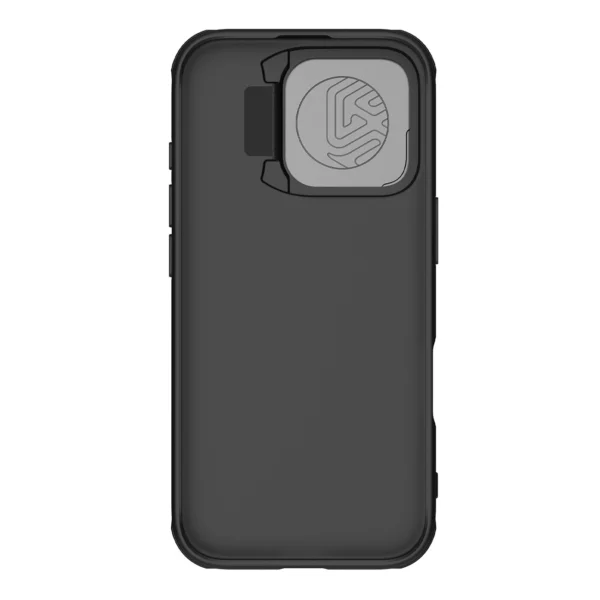 Nillkin CamShield Prop Case for iPhone 16 Pro with Camera Cover and Stand - Blackeng