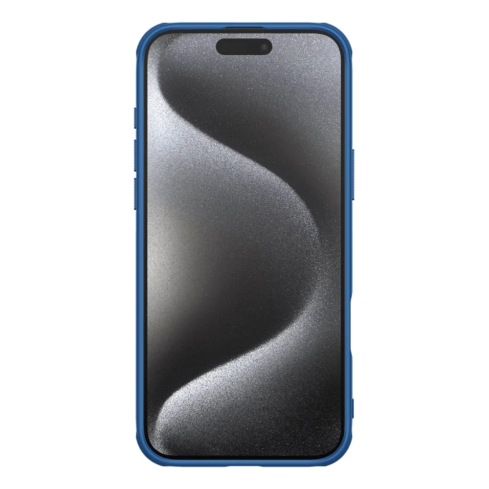 Nillkin Super Frosted Shield Pro Magnetic Case for iPhone 16 Pro - blueeng