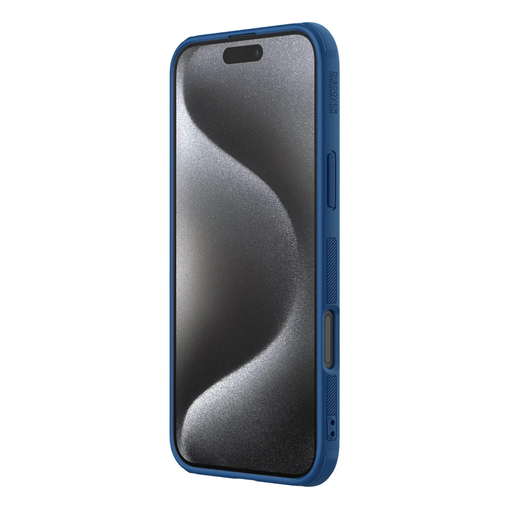 Nillkin Super Frosted Shield Pro Magnetic Case for iPhone 16 Pro - blueeng