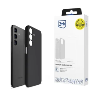 3mk Silicone Case for Samsung Galaxy A24 4G - blackeng