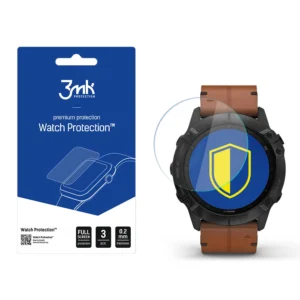 3mk Watch Protection™ v. FlexibleGlass hybrid glass on Garmin Fenix ​​6Xeng