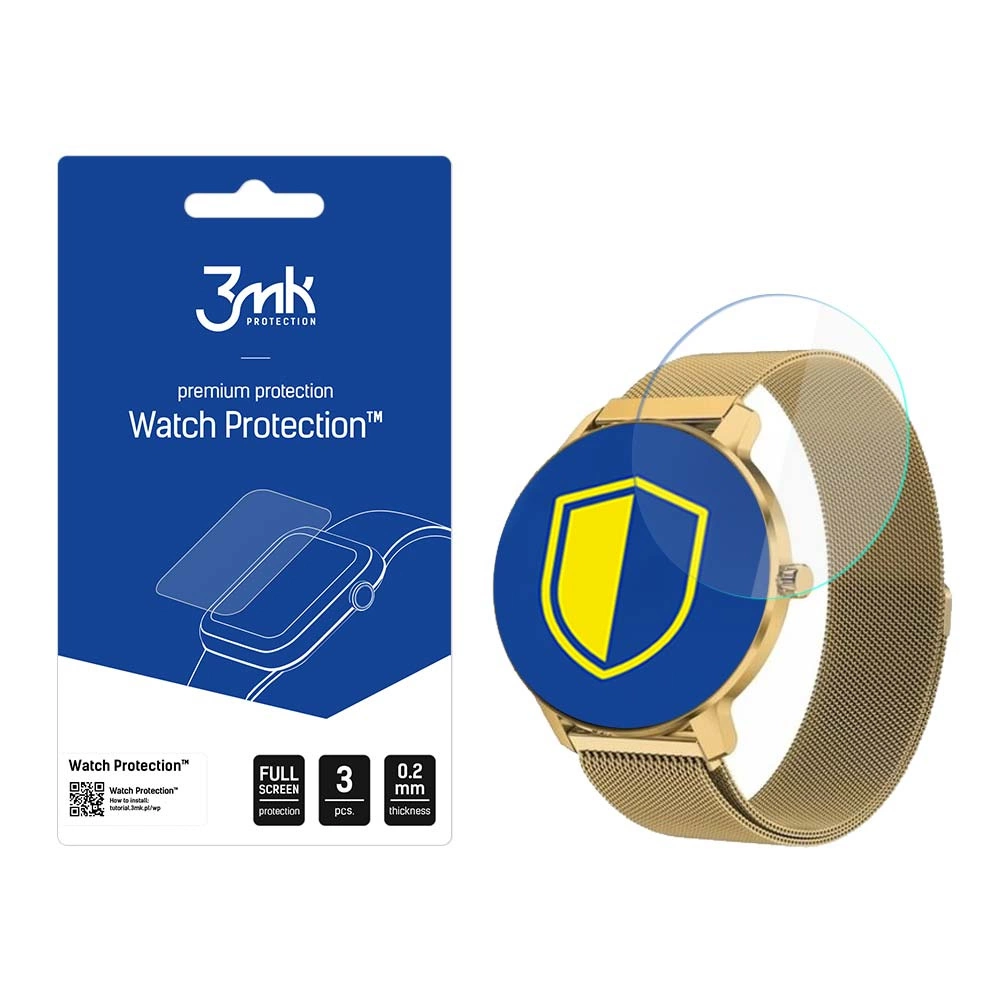 Smartwatch screen protector 3mk Watch Protection FlexibleGlass on Bemi ARIeng