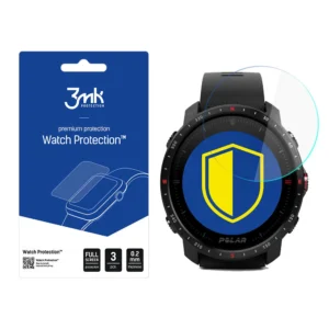 3mk Watch Protection™ v. FlexibleGlass hybrid glass on Polar Grit X Proeng